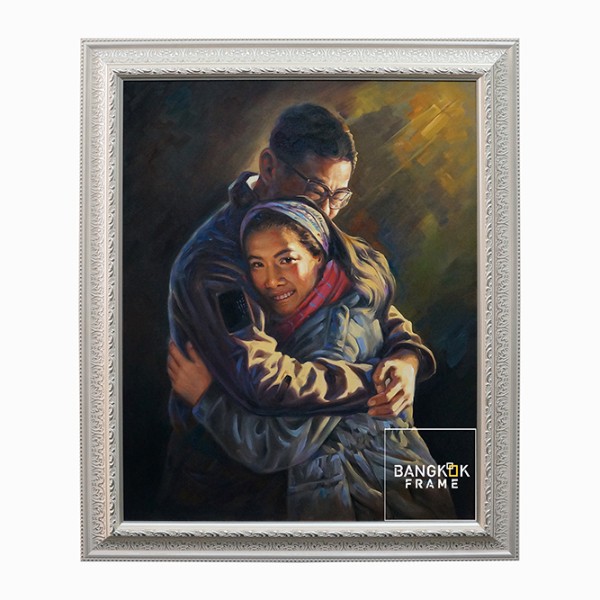 กรอบรูปภาพวาดสีน้ำมัน